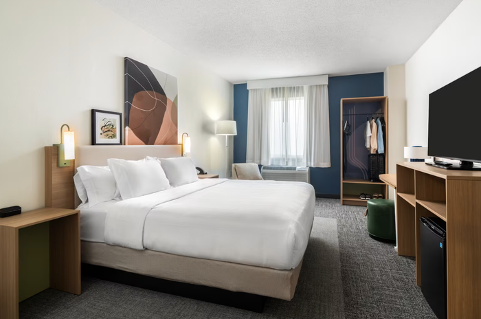 Spark by Hilton guest room Spark by Hilton guest room