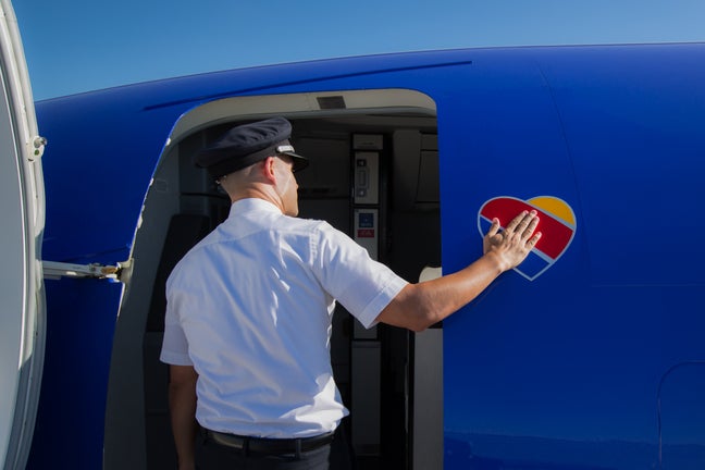 Captain & Southwest Heart Livery