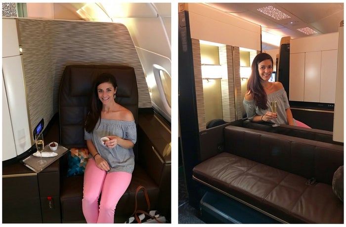 Etihad First Class Apartment - Preflight Service