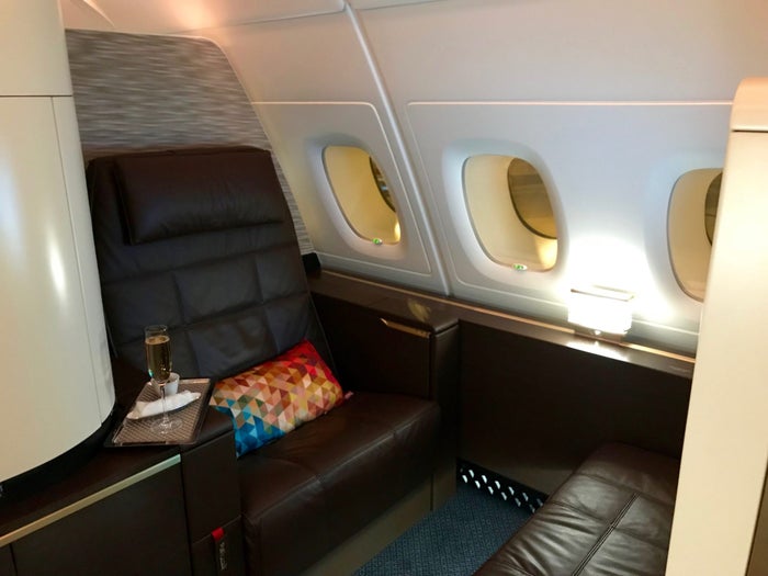 Etihad First Class Apartment - Seat 3K