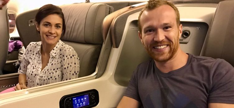 Singapore Airlines Business Class 777 - Pre Flight