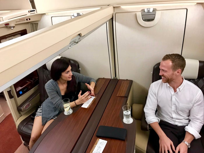 Singapore Suites First Class - Pre Flight