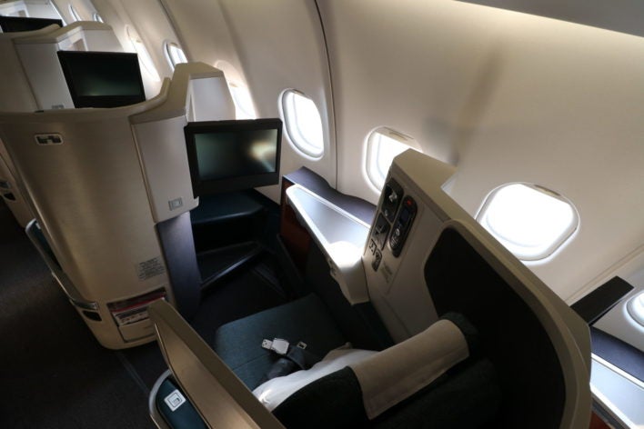 Cathay Pacific A330 Business Class Seat