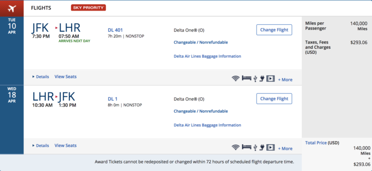 Delta London Redemption