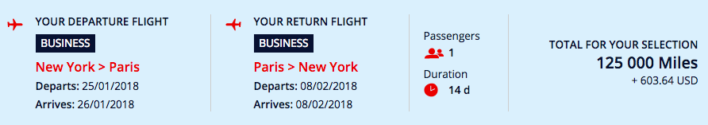 Air France Paris Redemption