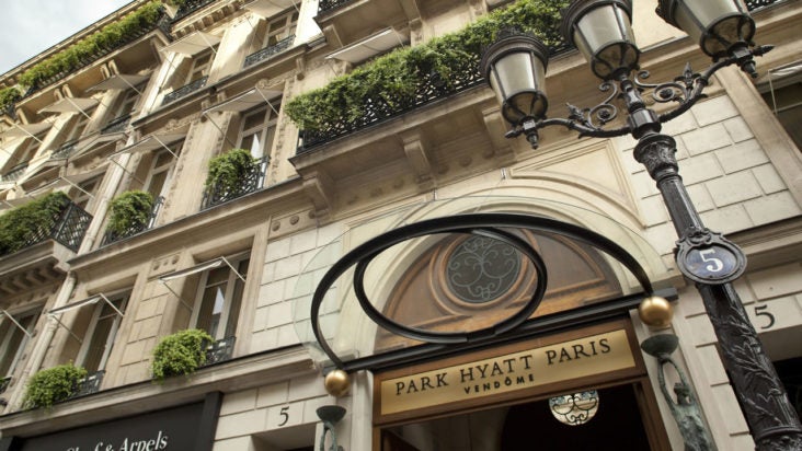 Park Hyatt Paris Vendome Exterior