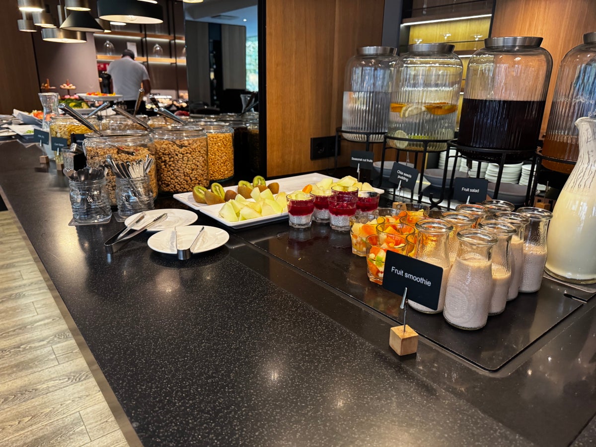 AC Hotel Riga breakfast cereals