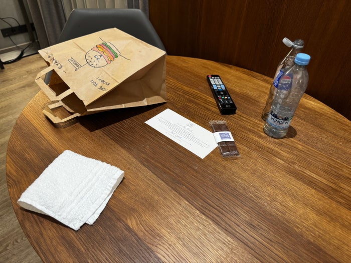 AC Hotel Riga trash after housekeeping