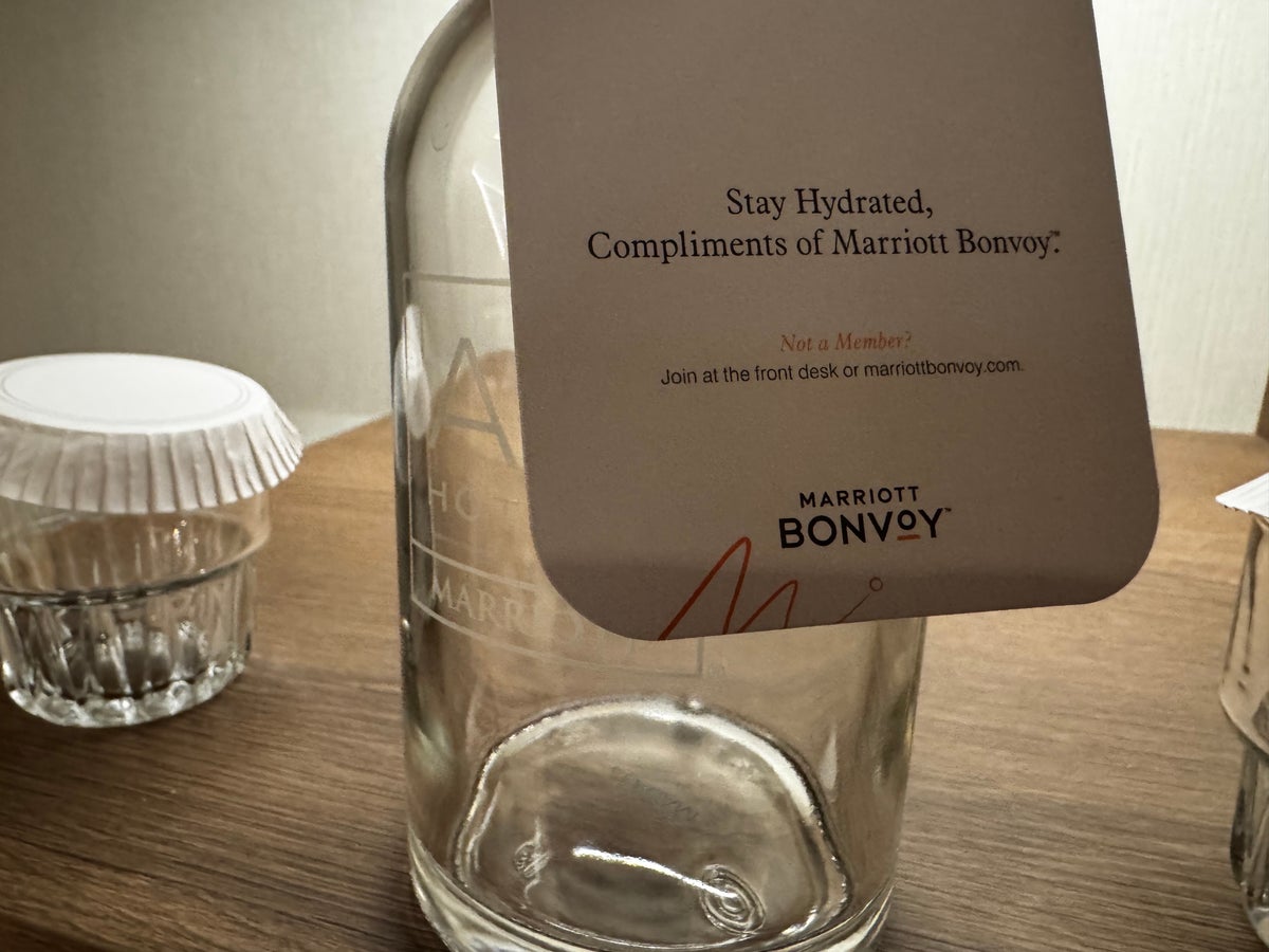 AC Hotel Vilnius Attic Junior Suite water bottle AC Hotel Vilnius Attic Junior Suite water bottle