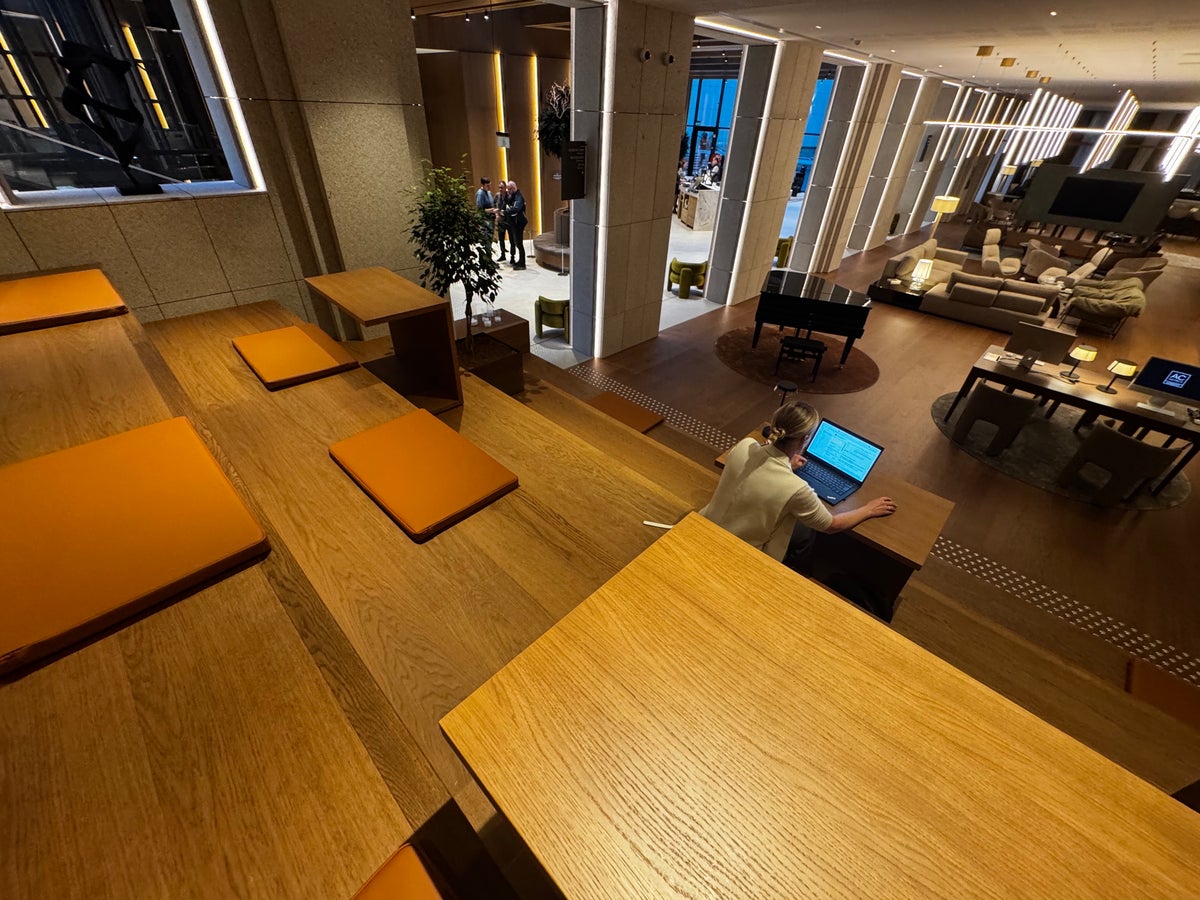 AC Hotel Vilnius coworking area