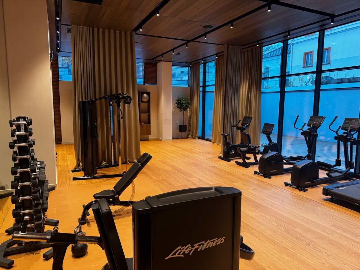 AC Hotel Vilnius gym equipment