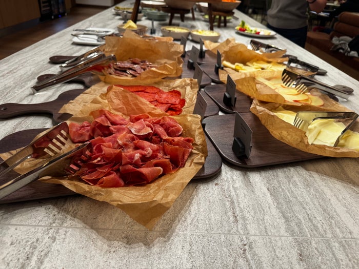 AC Hotel Vilnius restaurant cold cuts