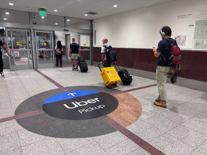 ATL Uber pickup