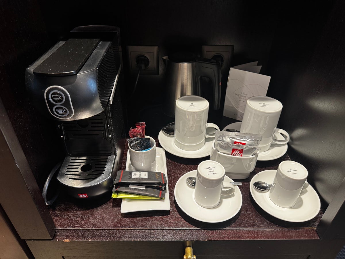 Accor Sofitel Lisbon Liberdade Luxury Room bedroom coffee