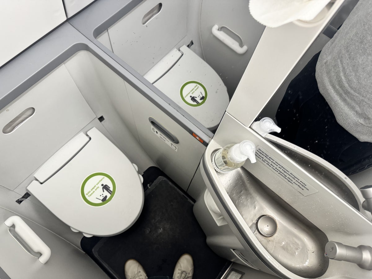 Aeromexico B7378MAX Lavatory