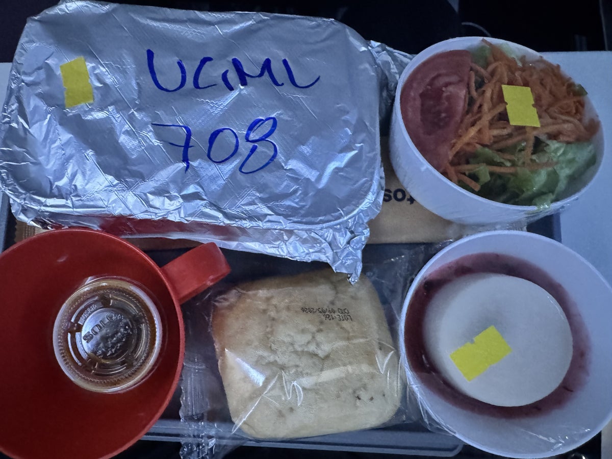 Aeromexico B7378MAX Meal Tray