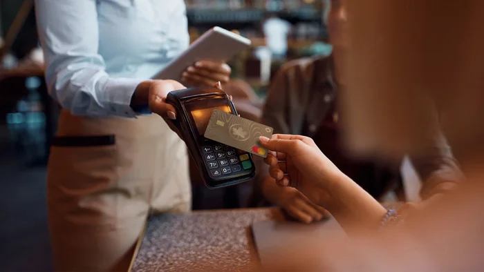 Aeroplan card payment terminal restaurant