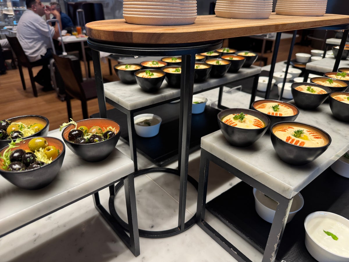 Al Mourjan Lounge DOH dips at restaurant