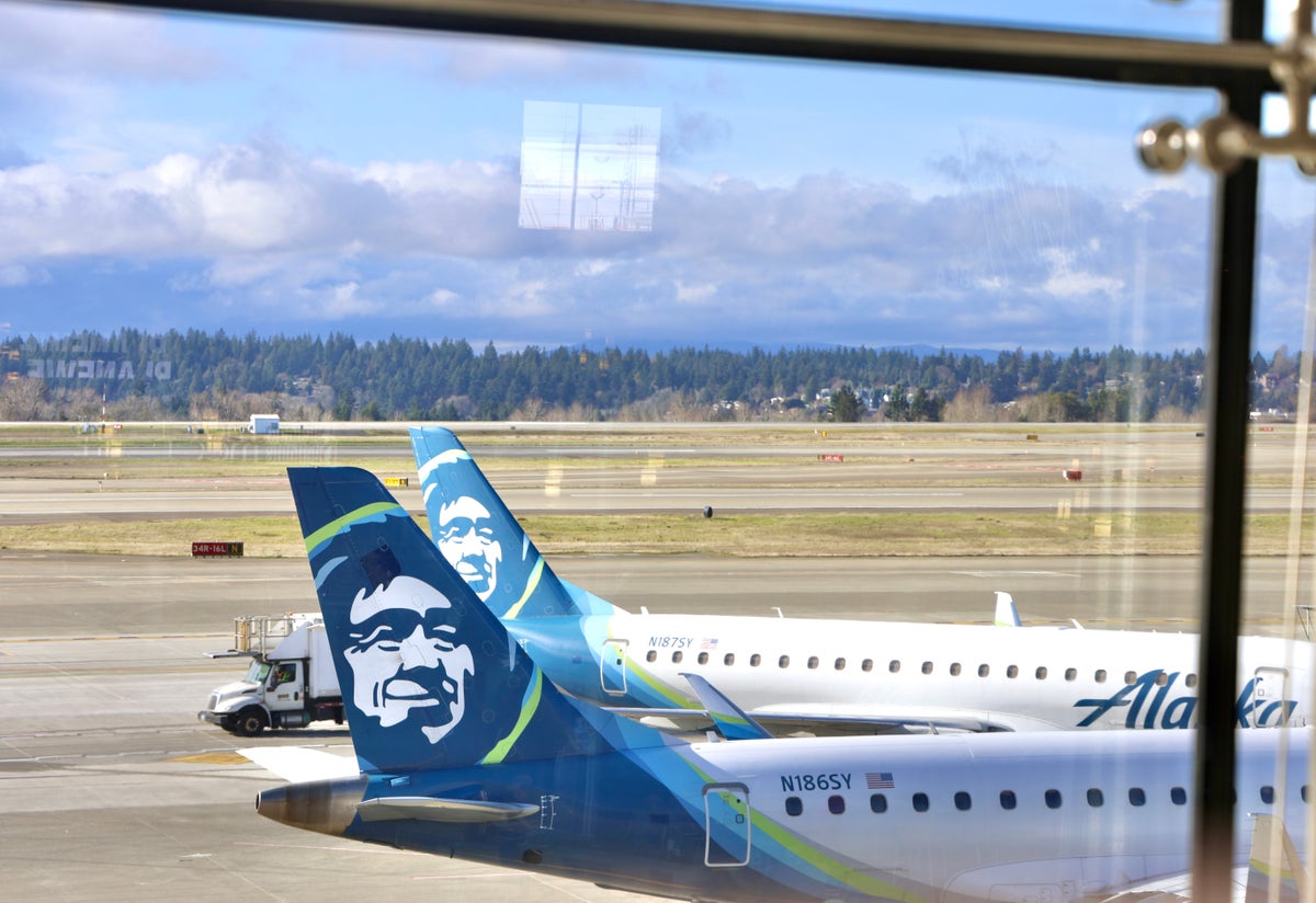 Alaska Airlines Jets Seattle