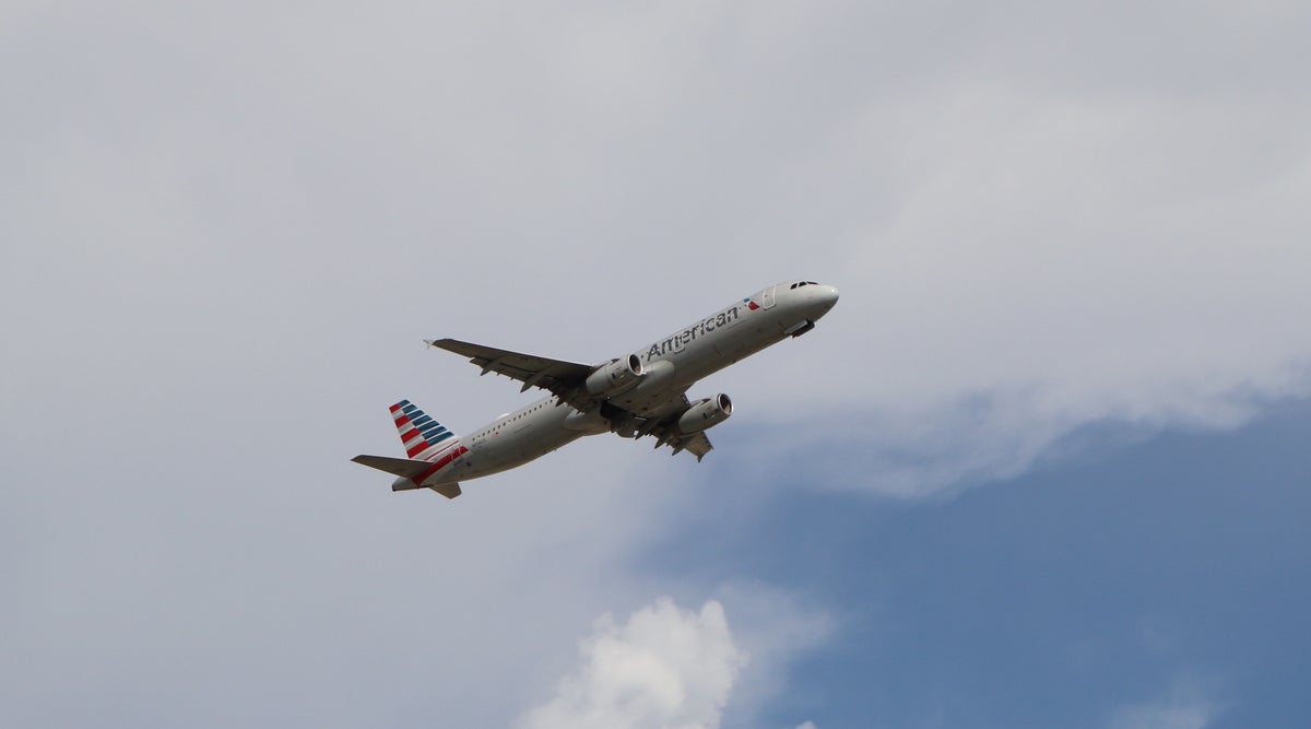 American Airlines A321 RSW flight