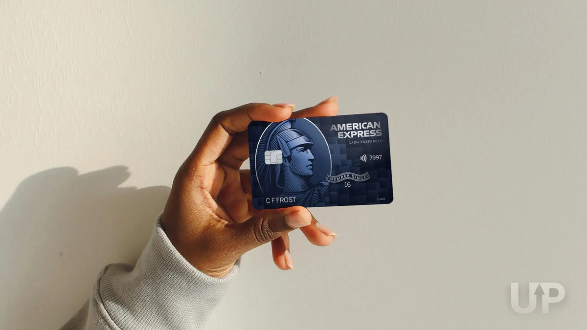 Amex Blue Cash Preferred Hand Card Upgraded Points LLC