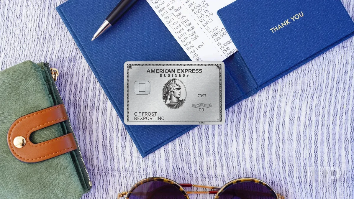 Amex Business Platinum Card restaurant bill