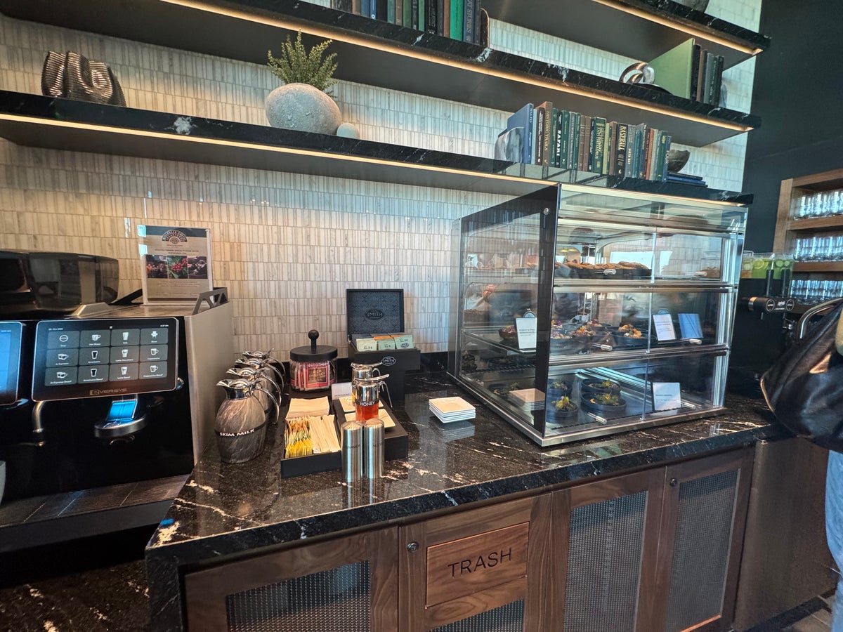 Amex Centurion Lounge SLC Beverage Area Amex Centurion Lounge SLC Beverage Area