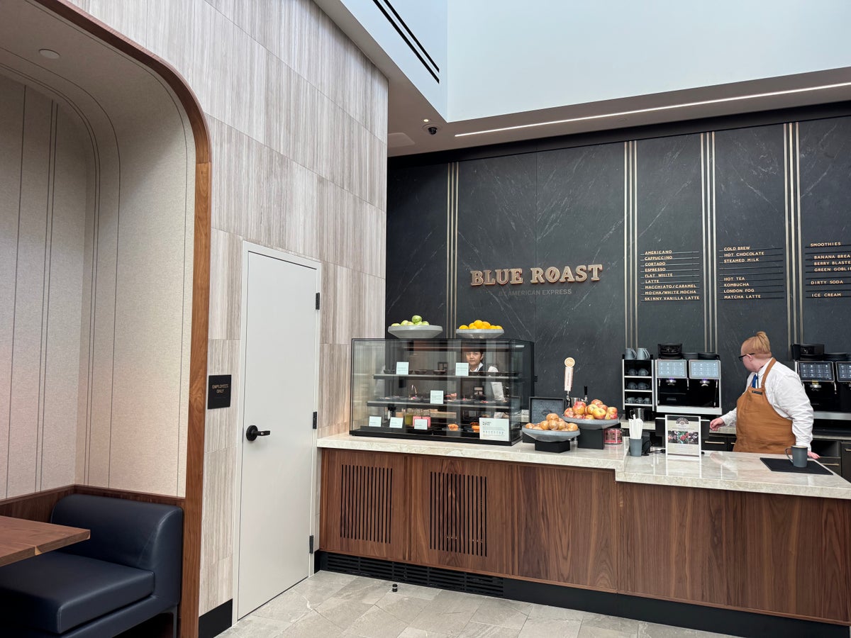 Amex Centurion Lounge SLC Blue Roast Cafe Amex Centurion Lounge SLC Blue Roast Cafe