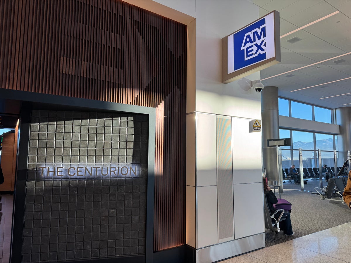 Amex Centurion Lounge SLC Entrance Amex Centurion Lounge SLC Entrance