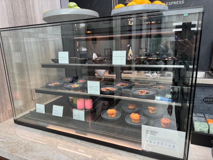 Amex Centurion Lounge SLC Food Case Amex Centurion Lounge SLC Food Case