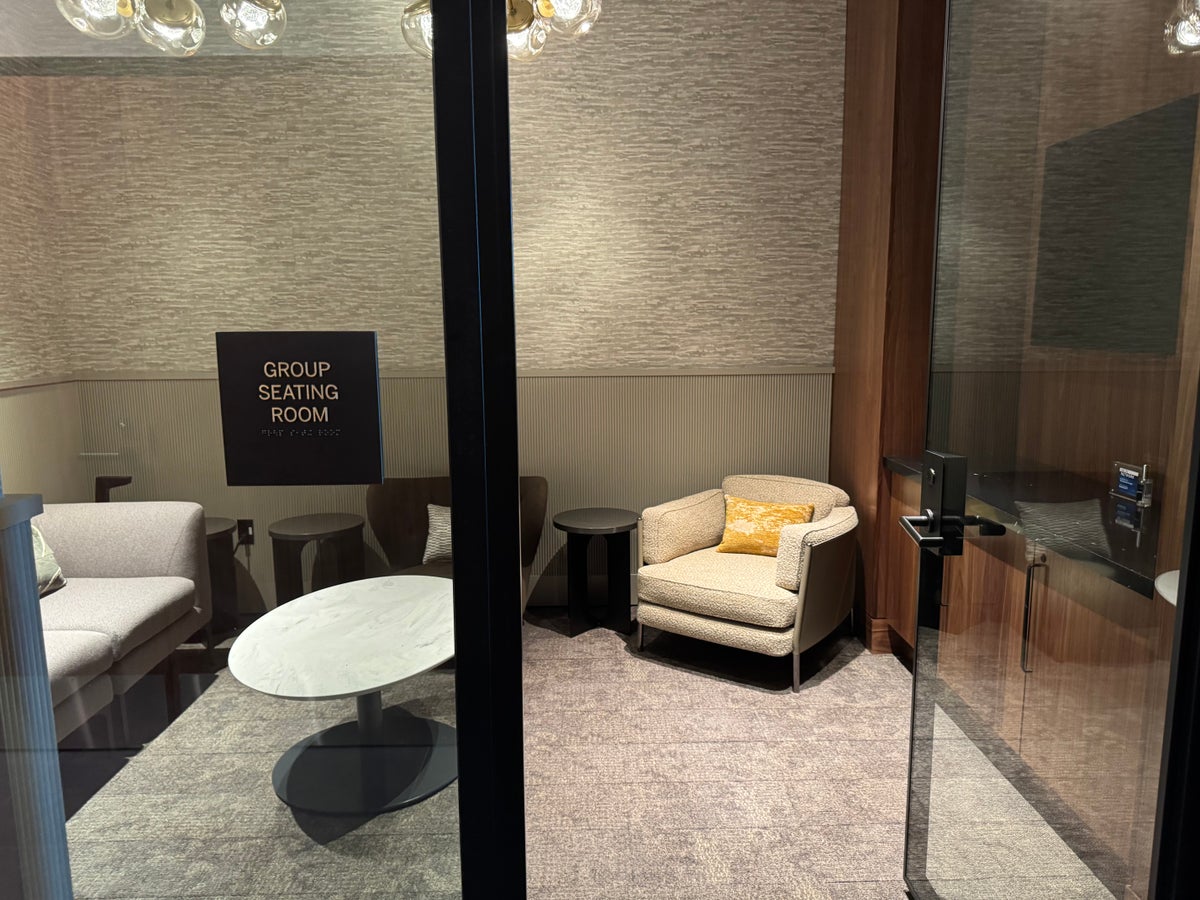 Amex Centurion Lounge SLC Group Seating Amex Centurion Lounge SLC Group Seating