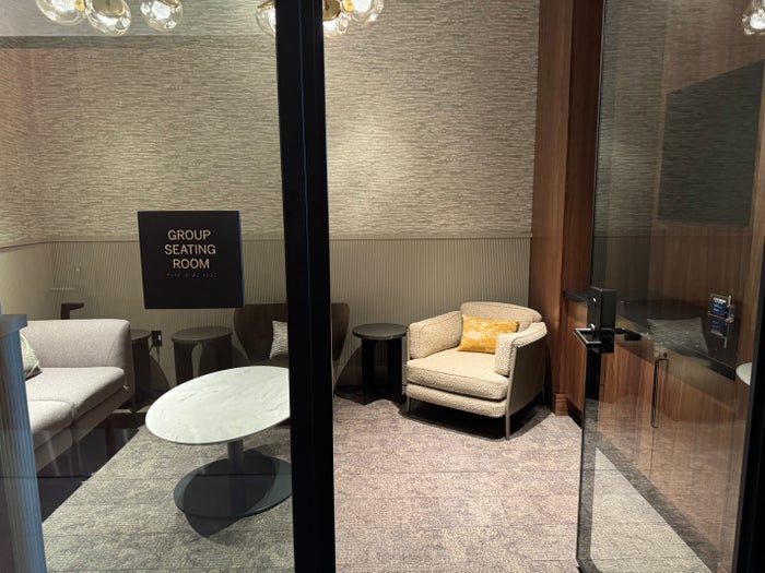 Amex Centurion Lounge SLC Group Seating Amex Centurion Lounge SLC Group Seating