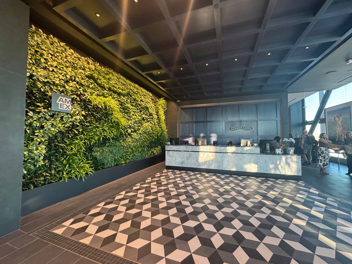 Amex Centurion Lounge SLC Lobby Amex Centurion Lounge SLC Lobby