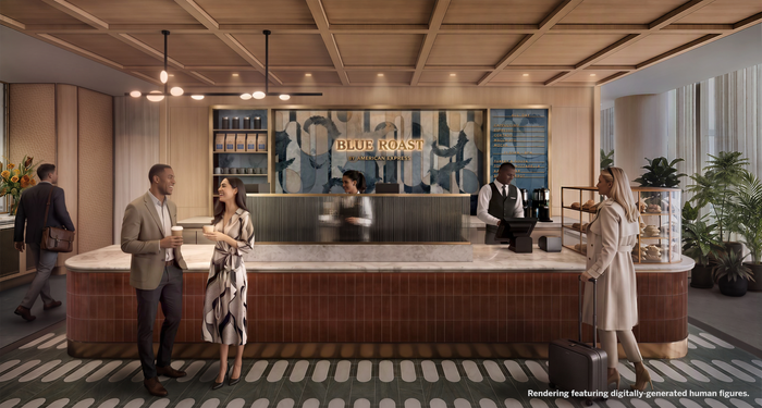 Amex Centurion PHL Rendering Blue Roast Coffee Amex Centurion PHL Rendering Blue Roast Coffee