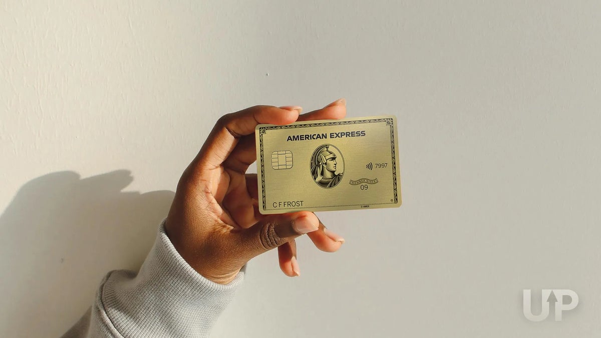 Amex Gold Card In Hand Upgraded Points LLC