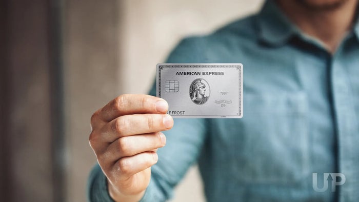 Amex Platinum Card In Hand Upgraded Points LLC 2
