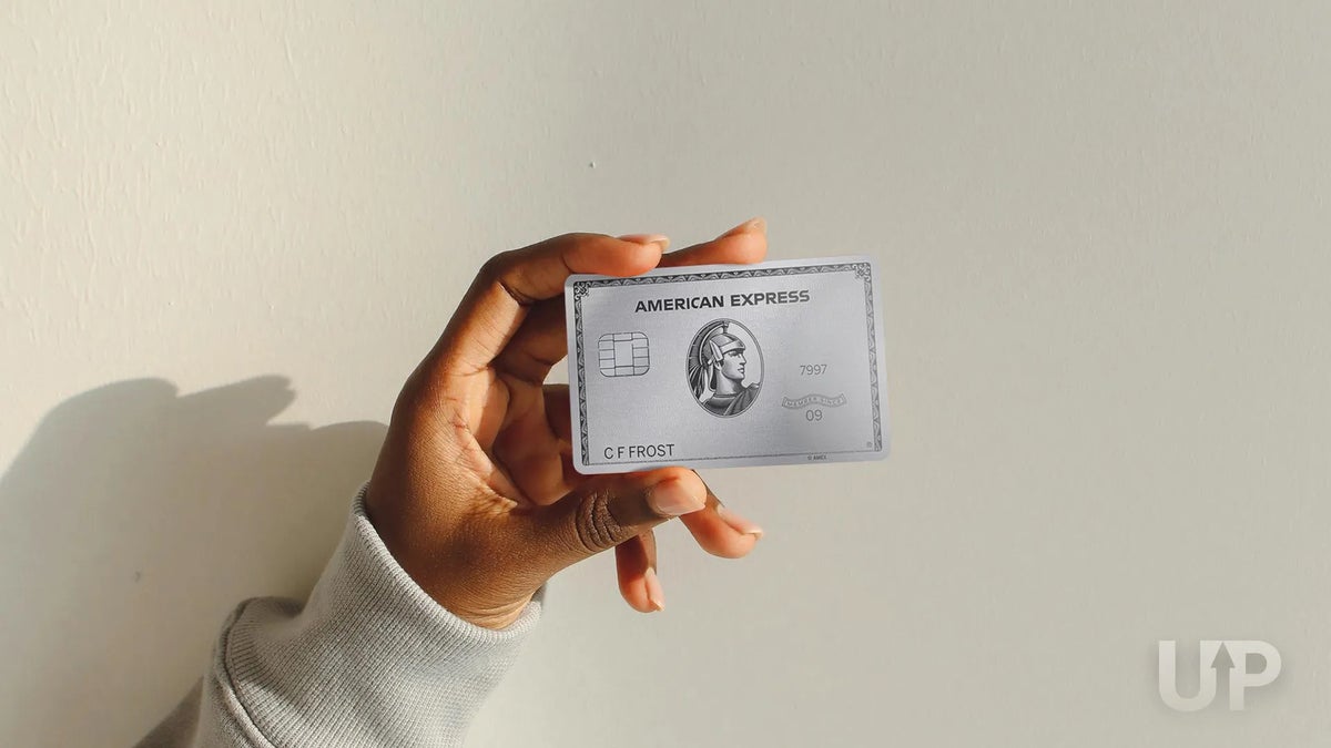 Amex Platinum Card In Hand Upgraded Points LLC