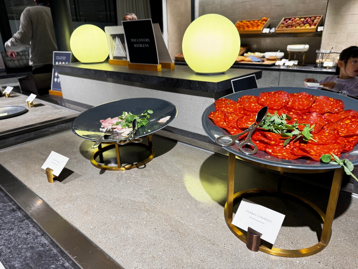 Aspire Lounge CPH cold cuts