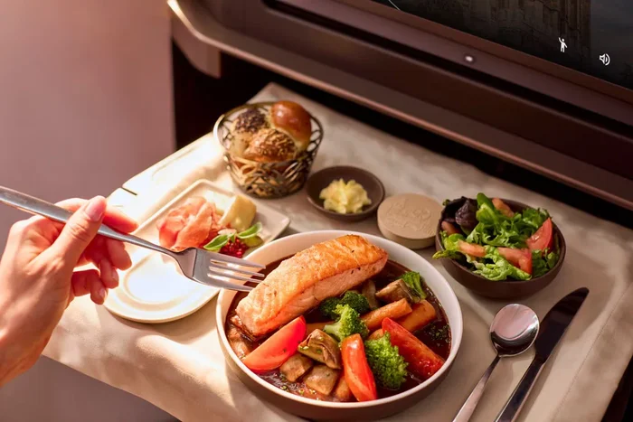 Avianca business suite catering