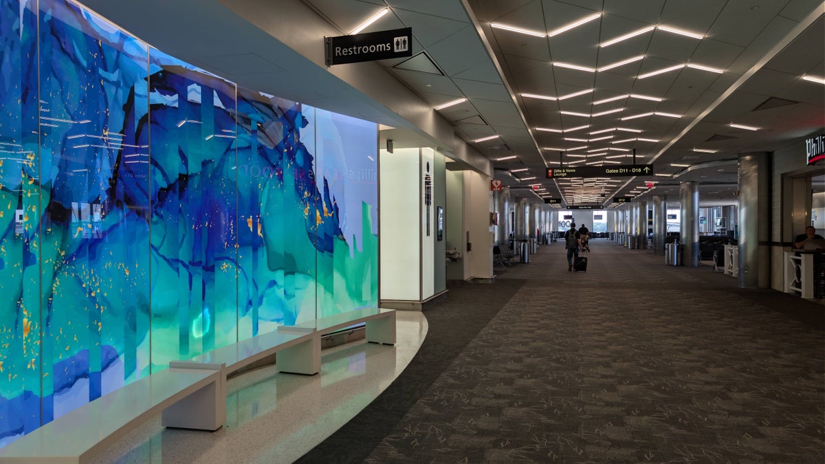 BWI Baltimore Washington Thurgood Marshall Airport corridor