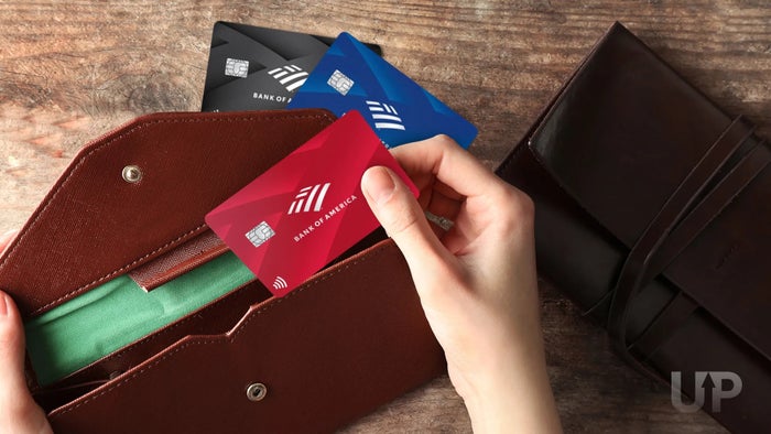 Bank Of America Premium Rewards Travel Rewards Customized Cash Rewrads Cards