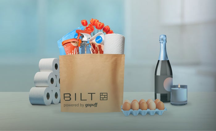 Bilt Partners With Gopuff for Home Delivery Service, Offering New Ways To Earn and Redeem Points