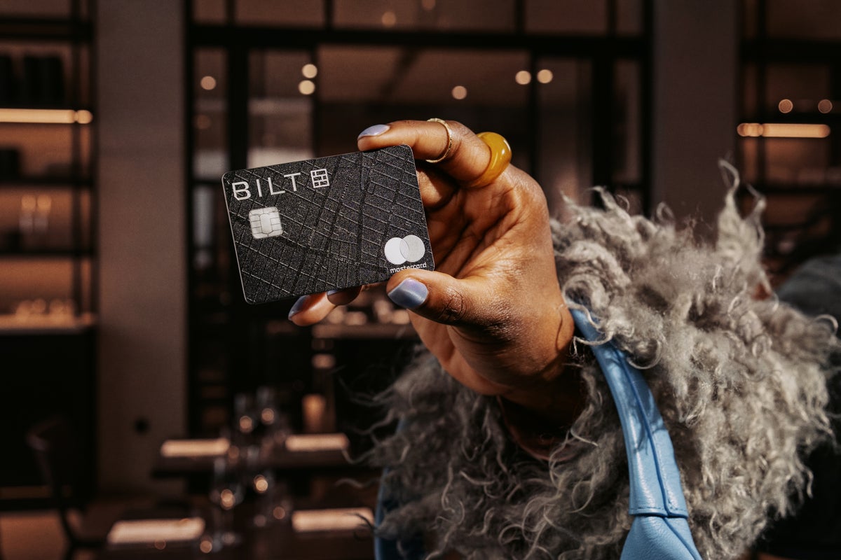Bilt Obsidian Card restaurant closeup