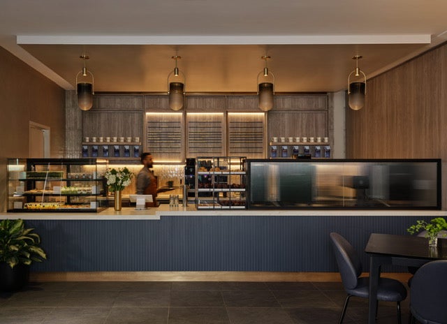 Blue Roast Coffee JFK Centurion Lounge