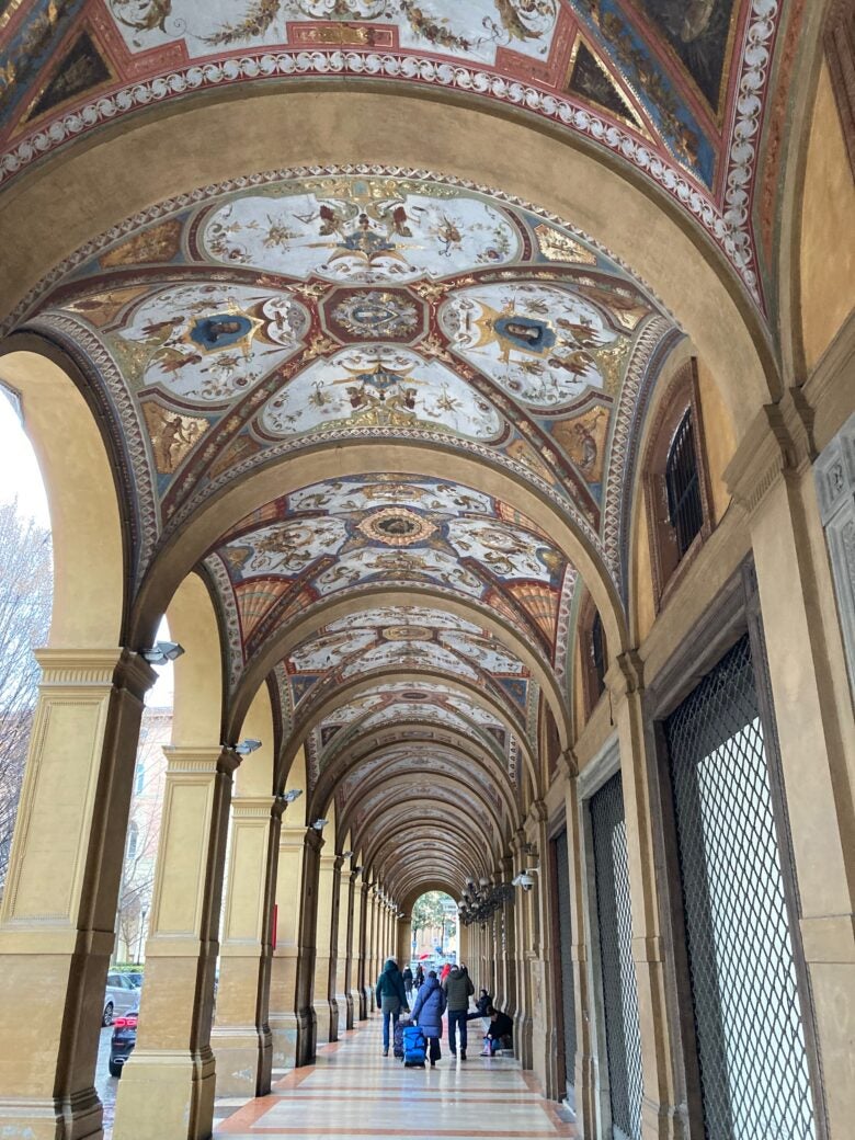 Bologna Italy Walkways
