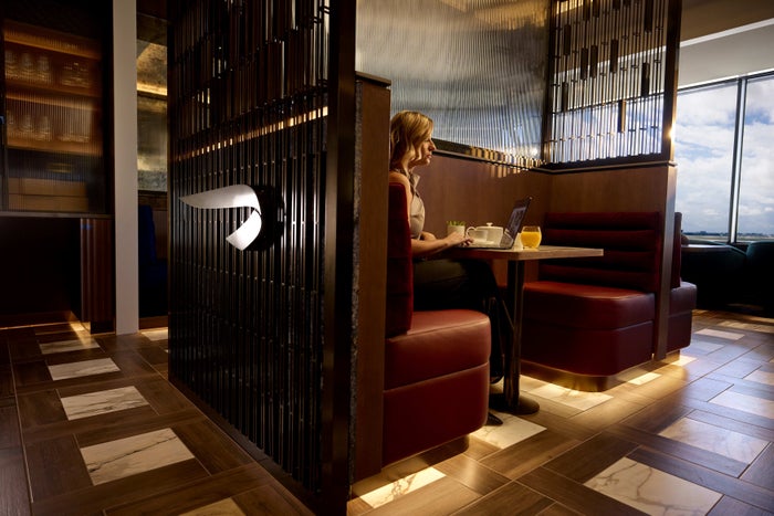 British Airways New Miami Lounge Concorde dining room