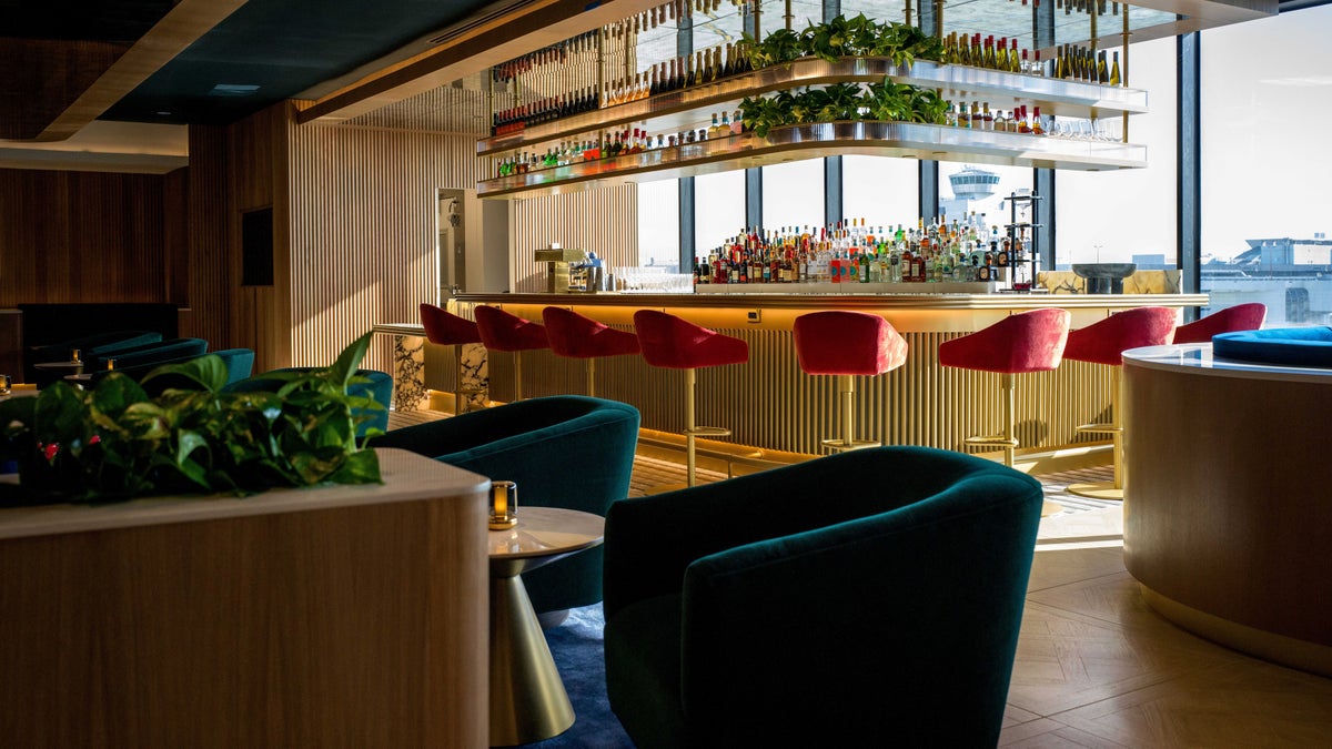 British Airways New Miami Lounge bar