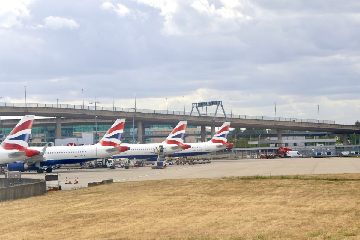 British Airways Tails at London Heathrow