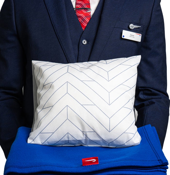 British Airways new economy bedding British Airways new economy bedding
