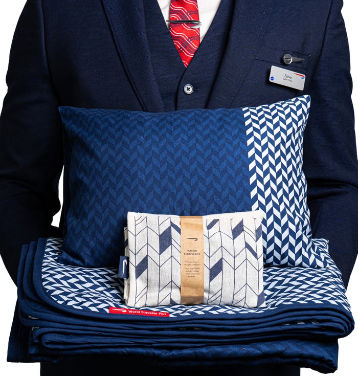 British Airways new premium economy bedding British Airways new premium economy bedding